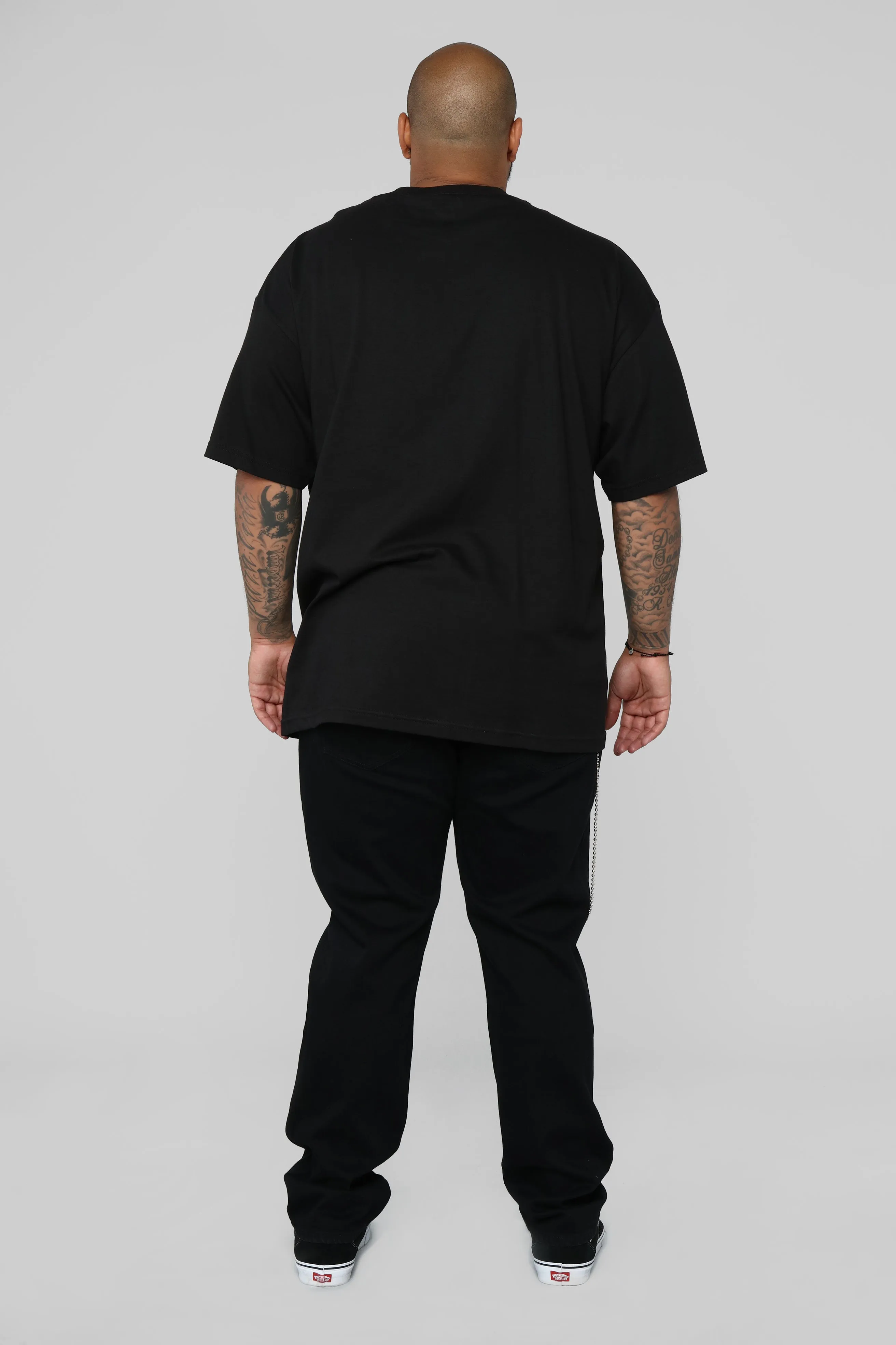 3D Wave Short Sleeve Tee - Black