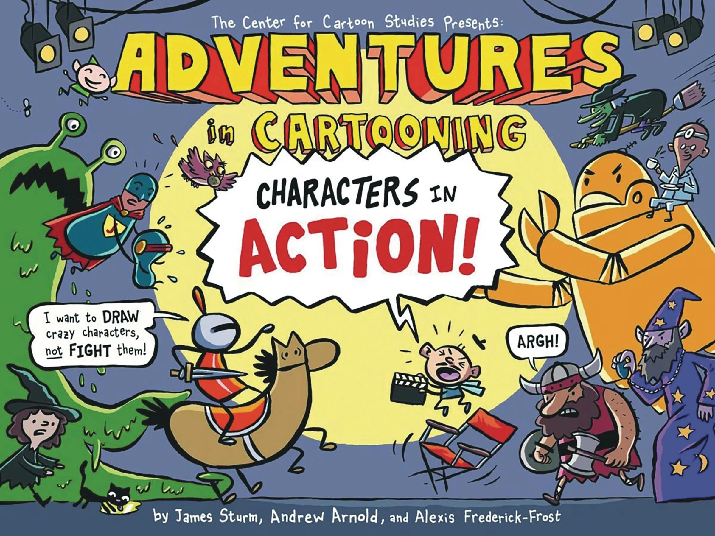 ADVENTURES IN CARTOONING CHARACTERS IN ACTION ENHANCED ED SC (08/02/2023) FIRST SECOND BOOKS