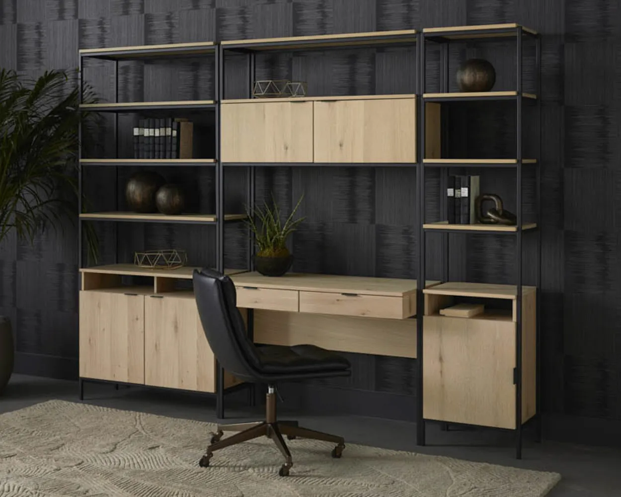 Ambrose Modular Media Console And Cabinet