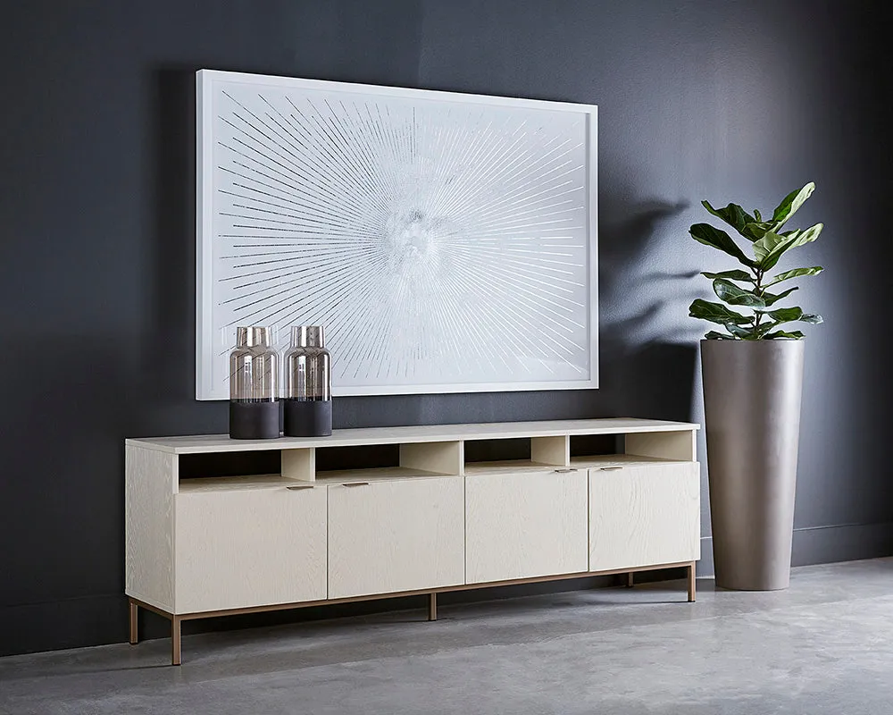 Ambrose Modular Media Console And Cabinet