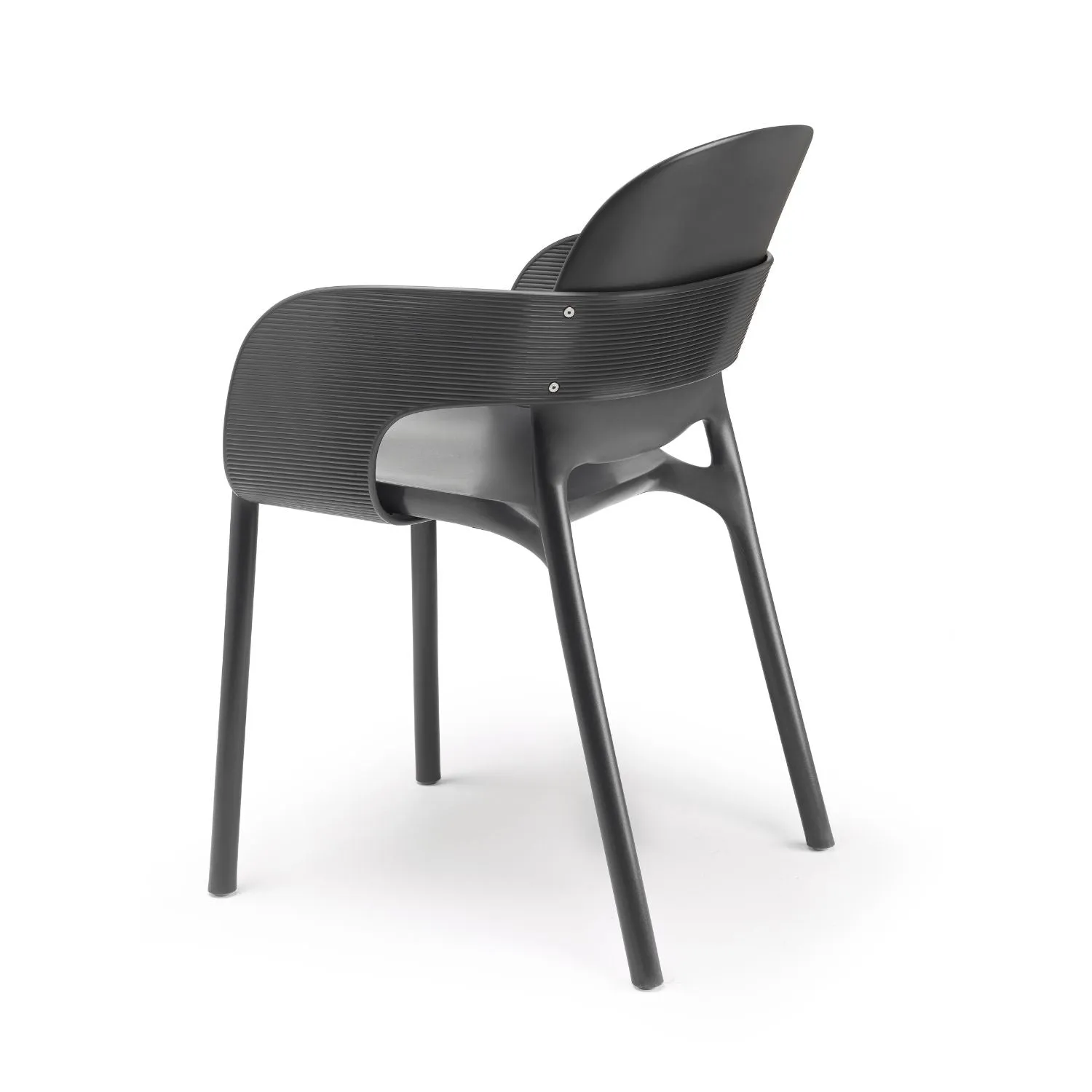 Arc Anthracite Arm Chair