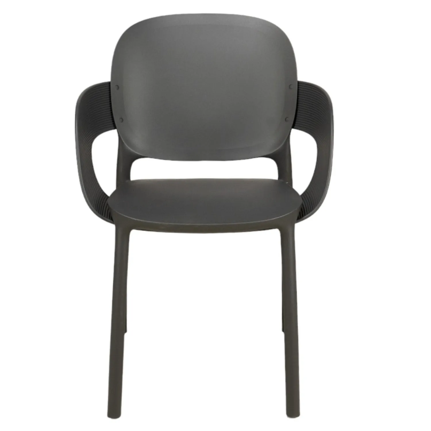 Arc Anthracite Arm Chair