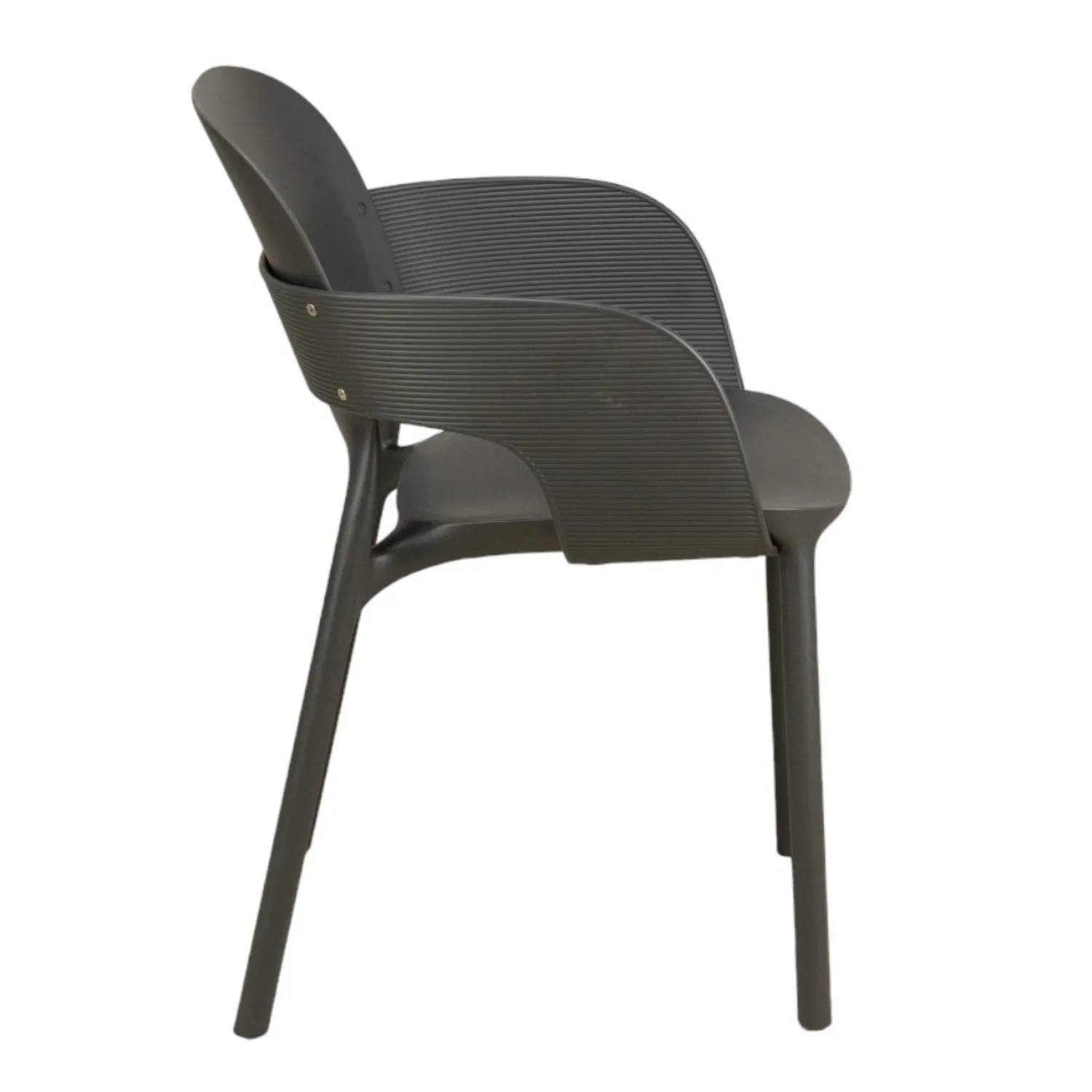 Arc Anthracite Arm Chair