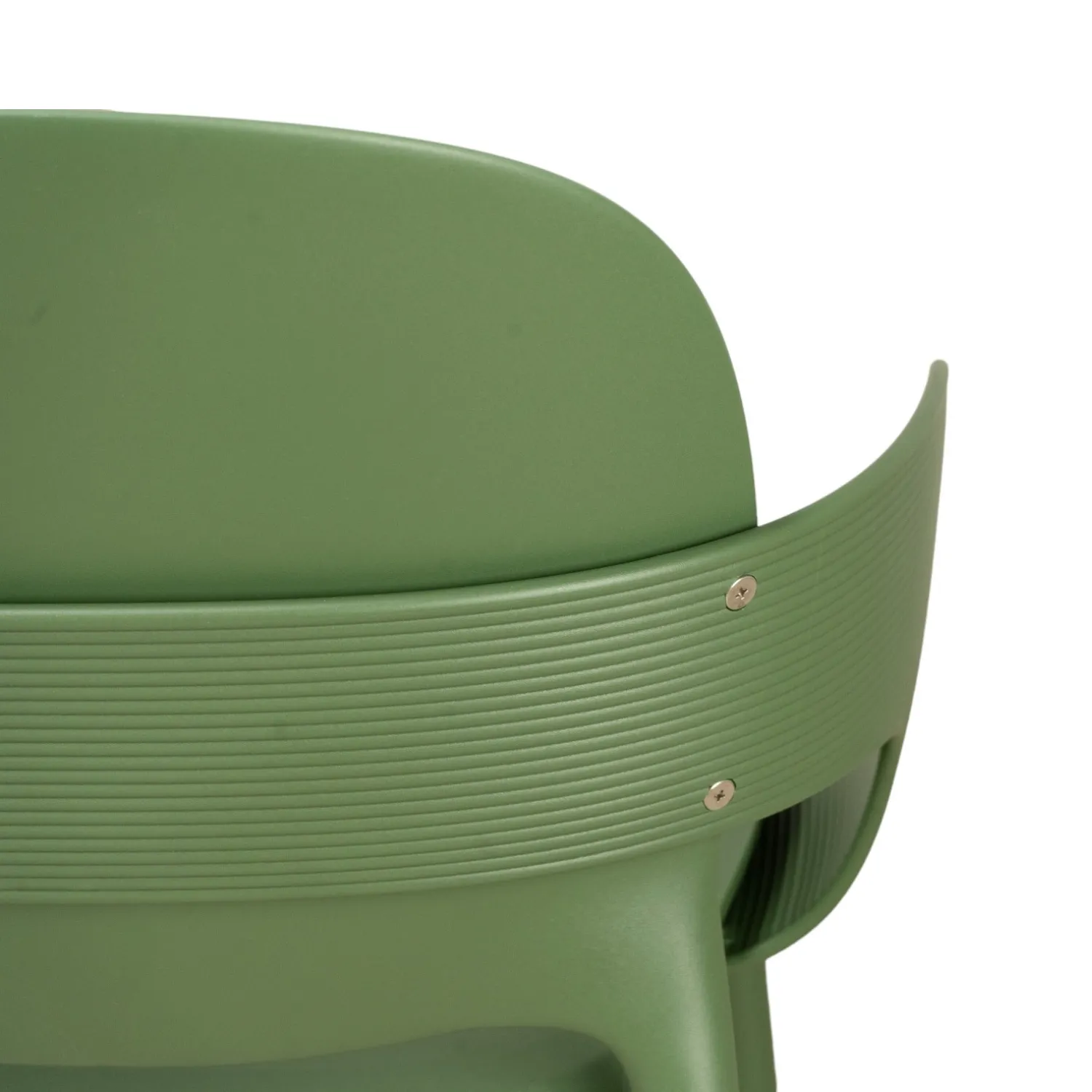 Arc Olive Green Arm Chair