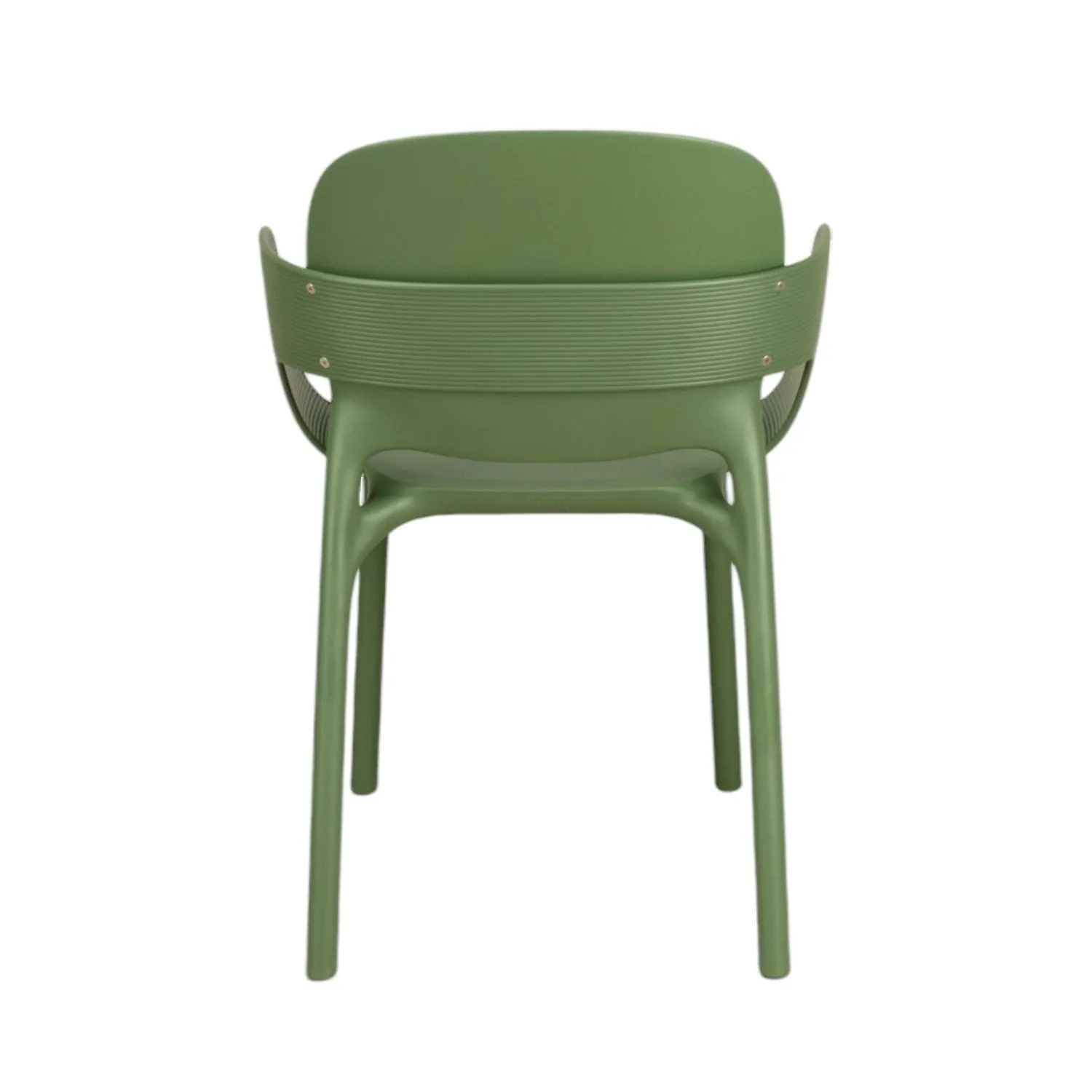 Arc Olive Green Arm Chair