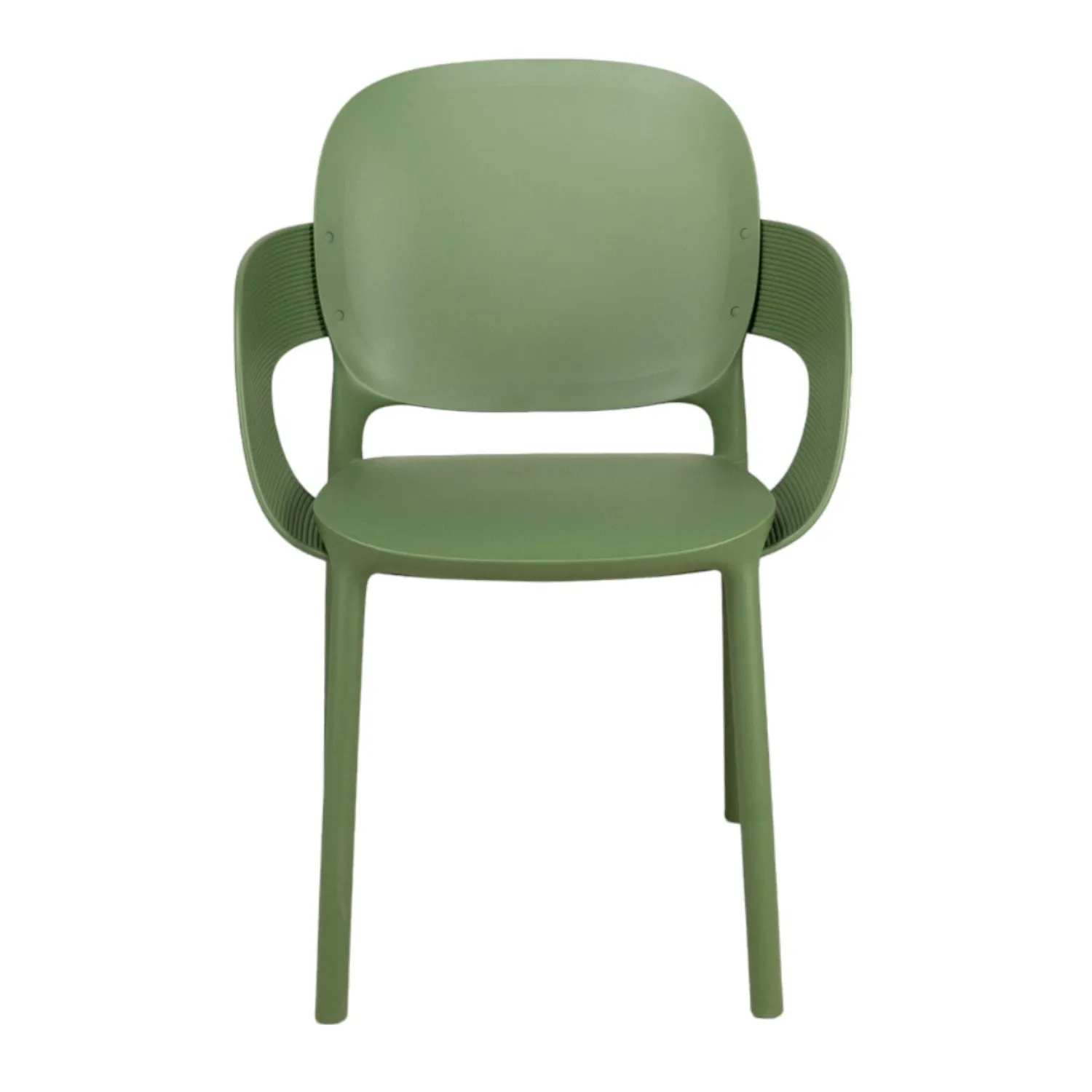 Arc Olive Green Arm Chair