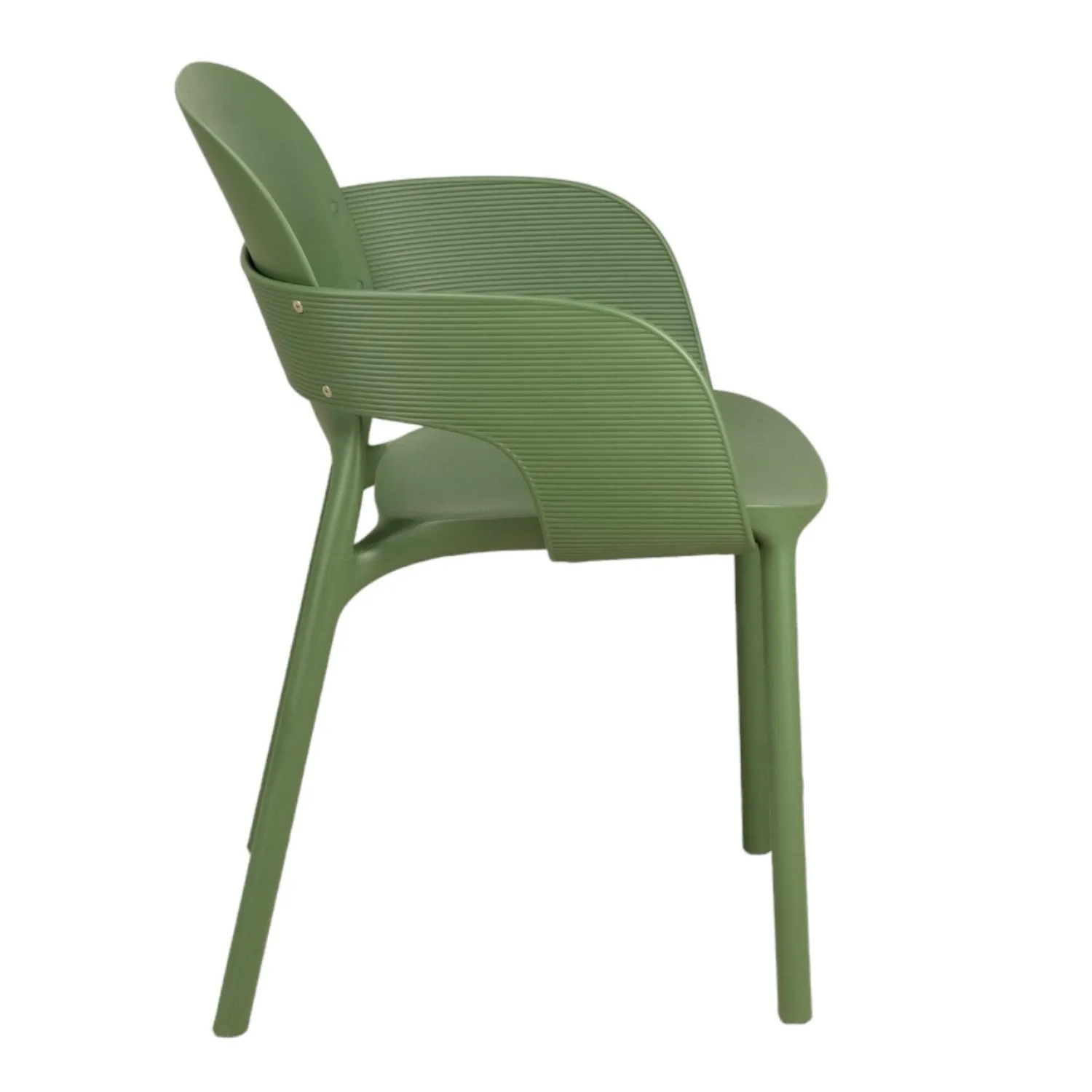 Arc Olive Green Arm Chair