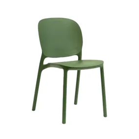 Arc Olive Green Side Chair