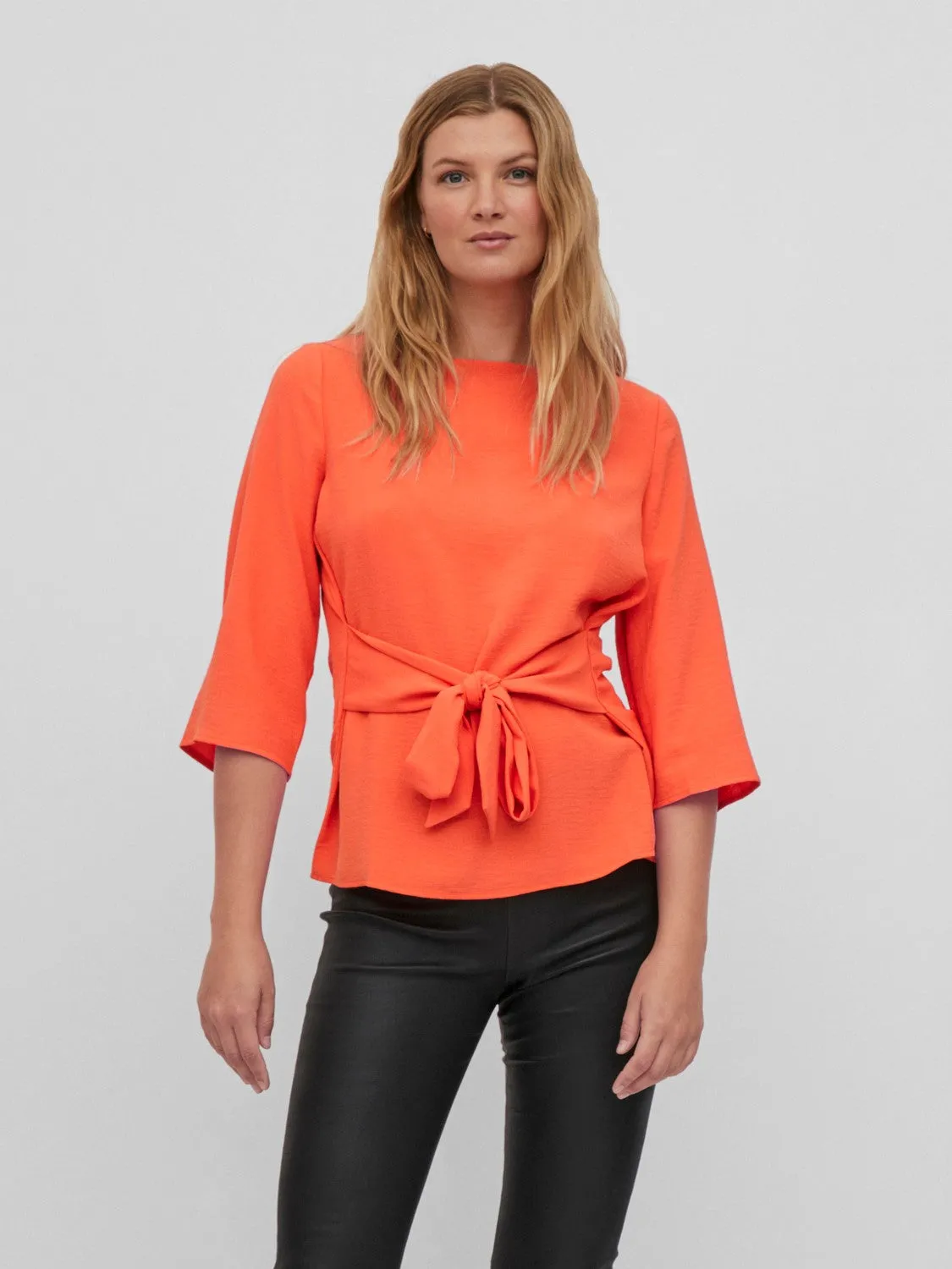 Asha Boatneck Top (Tigerlily)