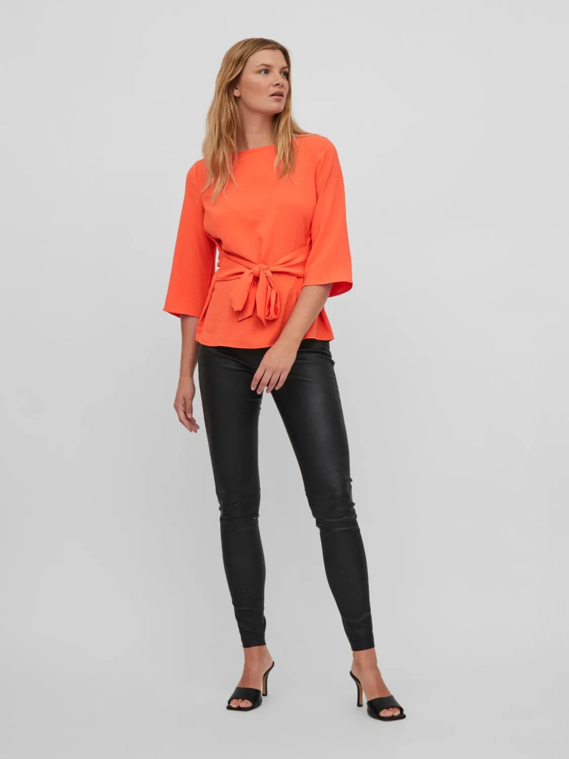 Asha Boatneck Top (Tigerlily)