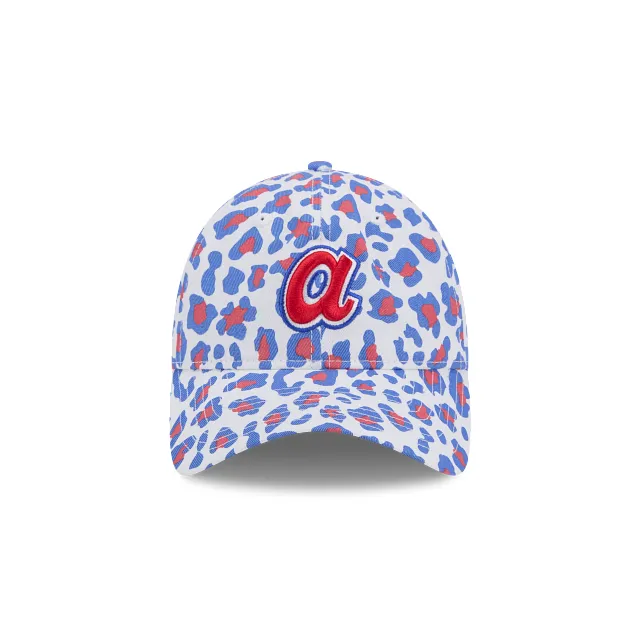 Atlanta Braves MLB Active 9TWENTY Strapback para Mujer