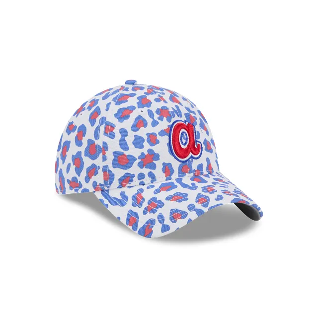 Atlanta Braves MLB Active 9TWENTY Strapback para Mujer