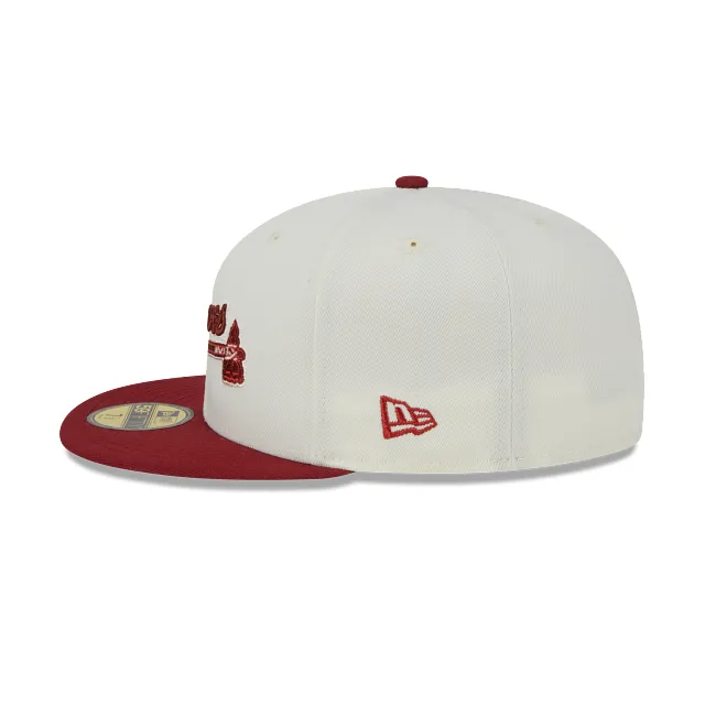 Atlanta Braves MLB Be Mine 59FIFTY Cerrada