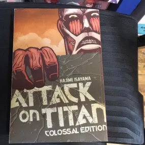 Attack on Titan Colossal Edition vol. 1-5 Graphic Novel/ Manga