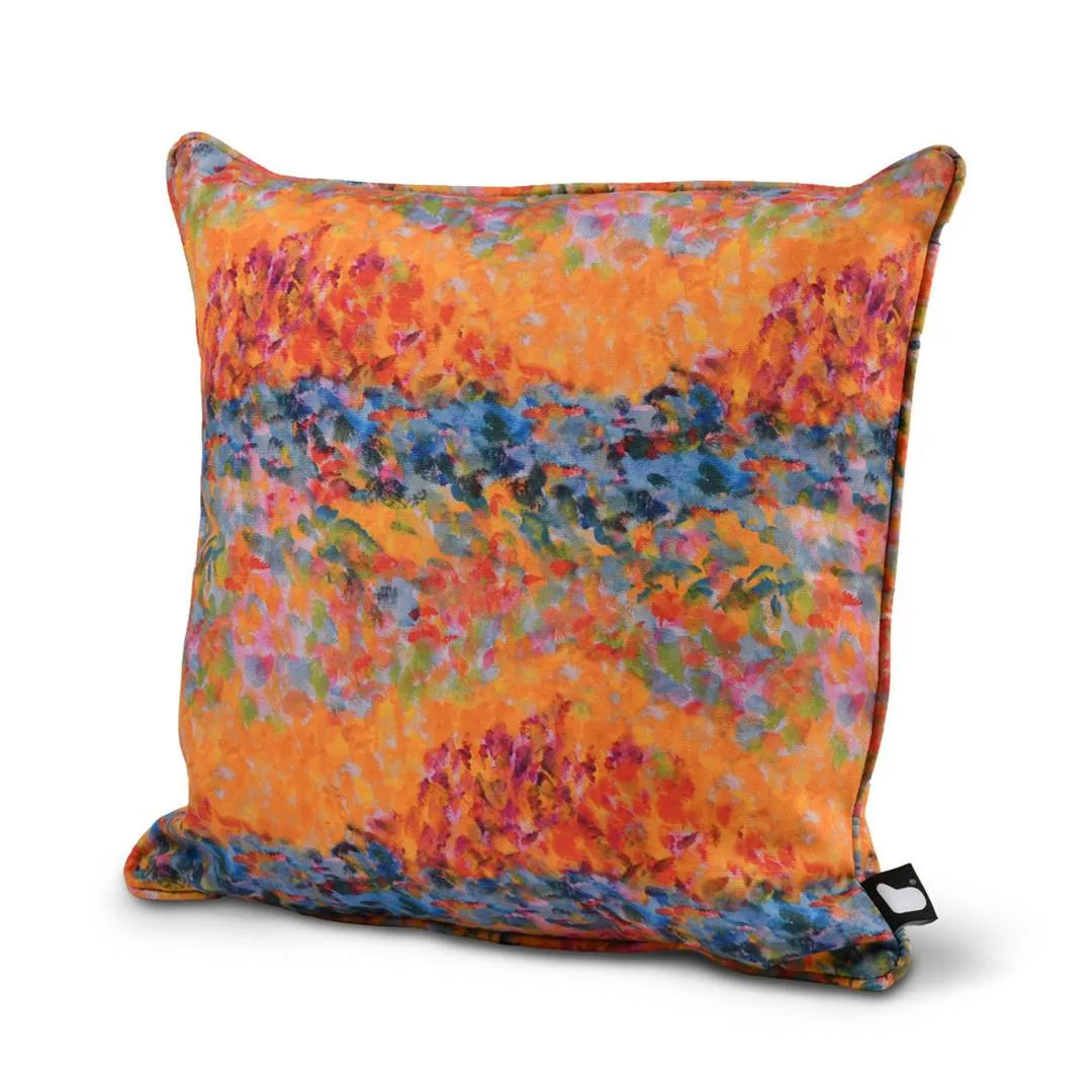 B Outdoor Cushion Twin Pack - Art Orange