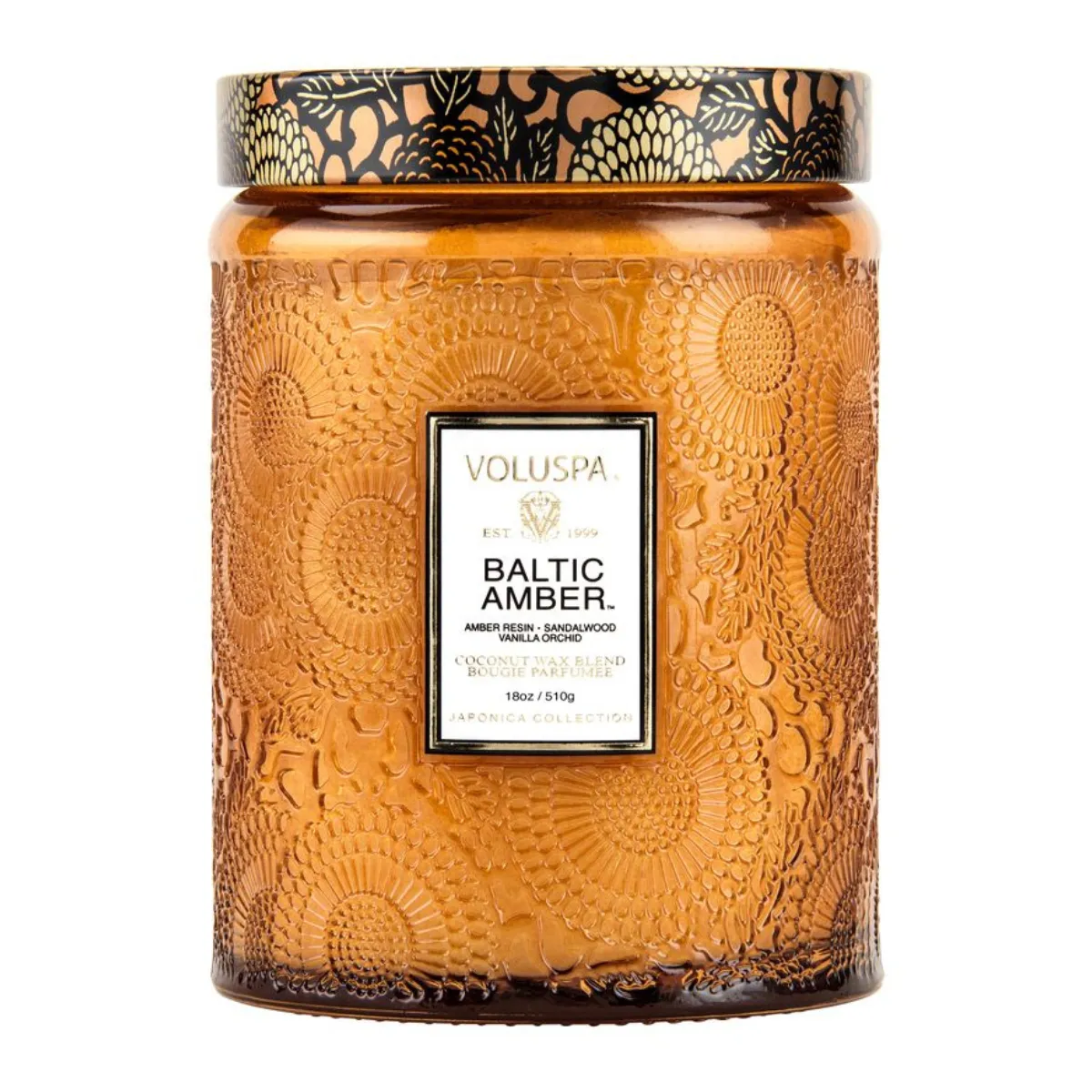 Baltic Amber Large Jar Candle