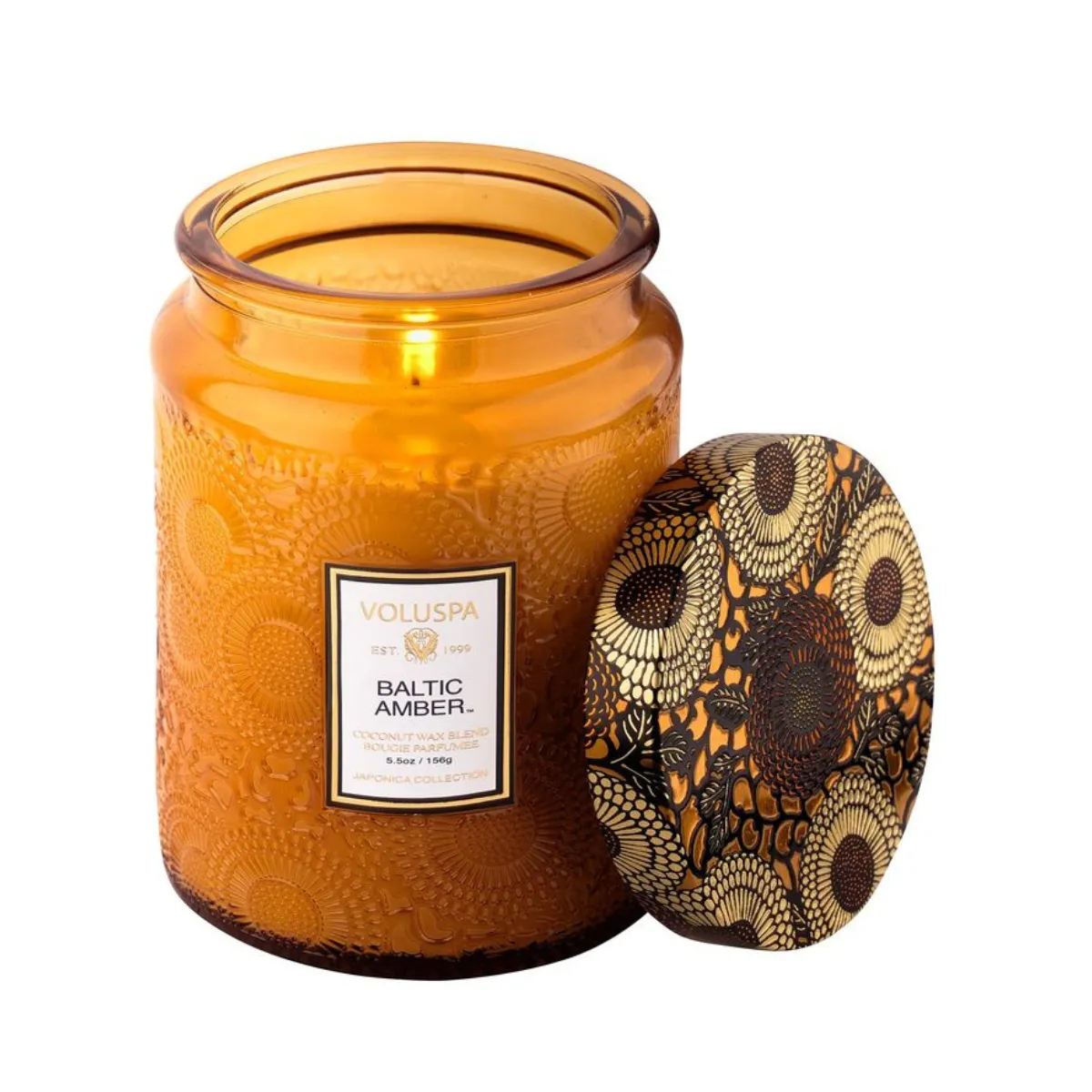 Baltic Amber Large Jar Candle