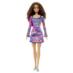 Barbie Fashionista Muñeca Vestido de Colores