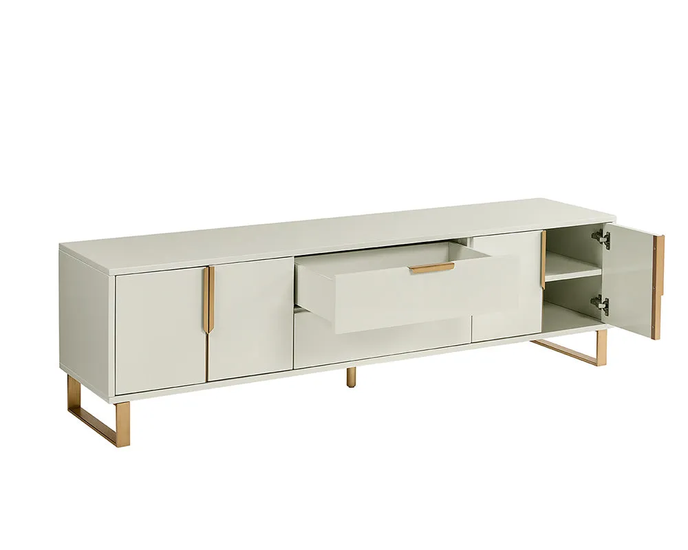 Barnette Media Console And Cabinet