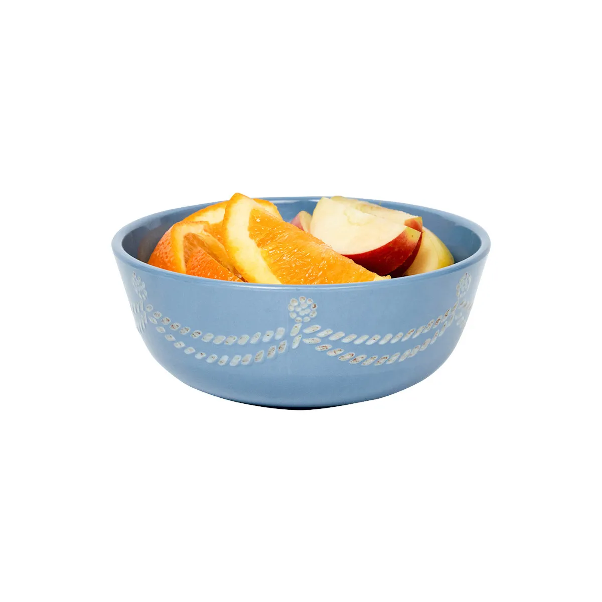 Berry & Thread Melamine Cereal/Ice Cream Bowl Set/4 - Chambray