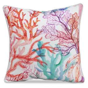 Bondi Reef - 45 x 45 cm Piped Outdoor Cushion