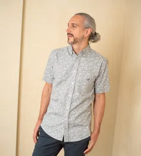 Camisa Estampada M/C Gris Ref. 106010624