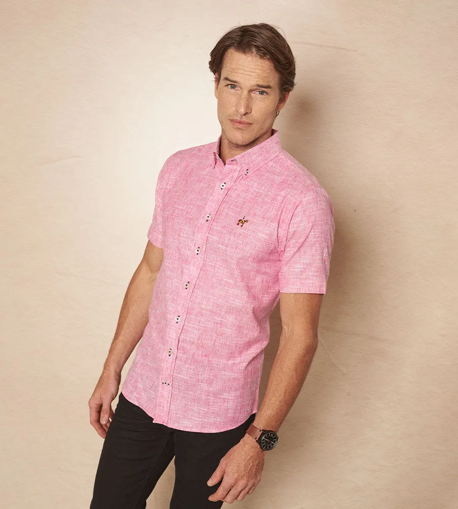 Camisa F/E Fucsia M/C Ref. 104021223