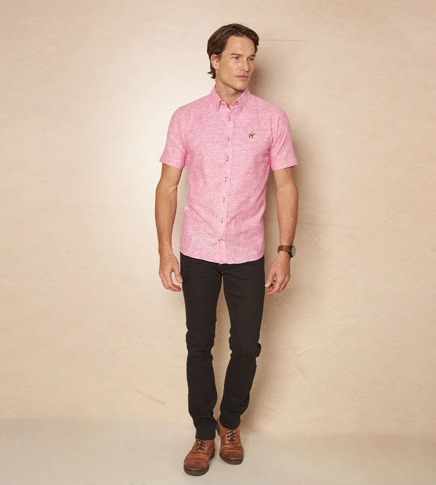 Camisa F/E Fucsia M/C Ref. 104021223