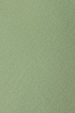 Camisa verde Slim fit de popelín con logo