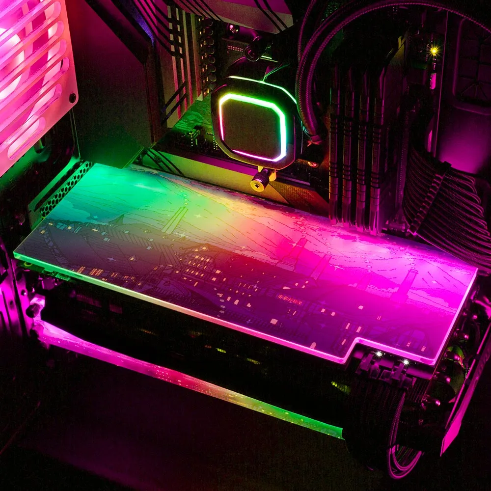 Castle Sophie RGB GPU Backplate