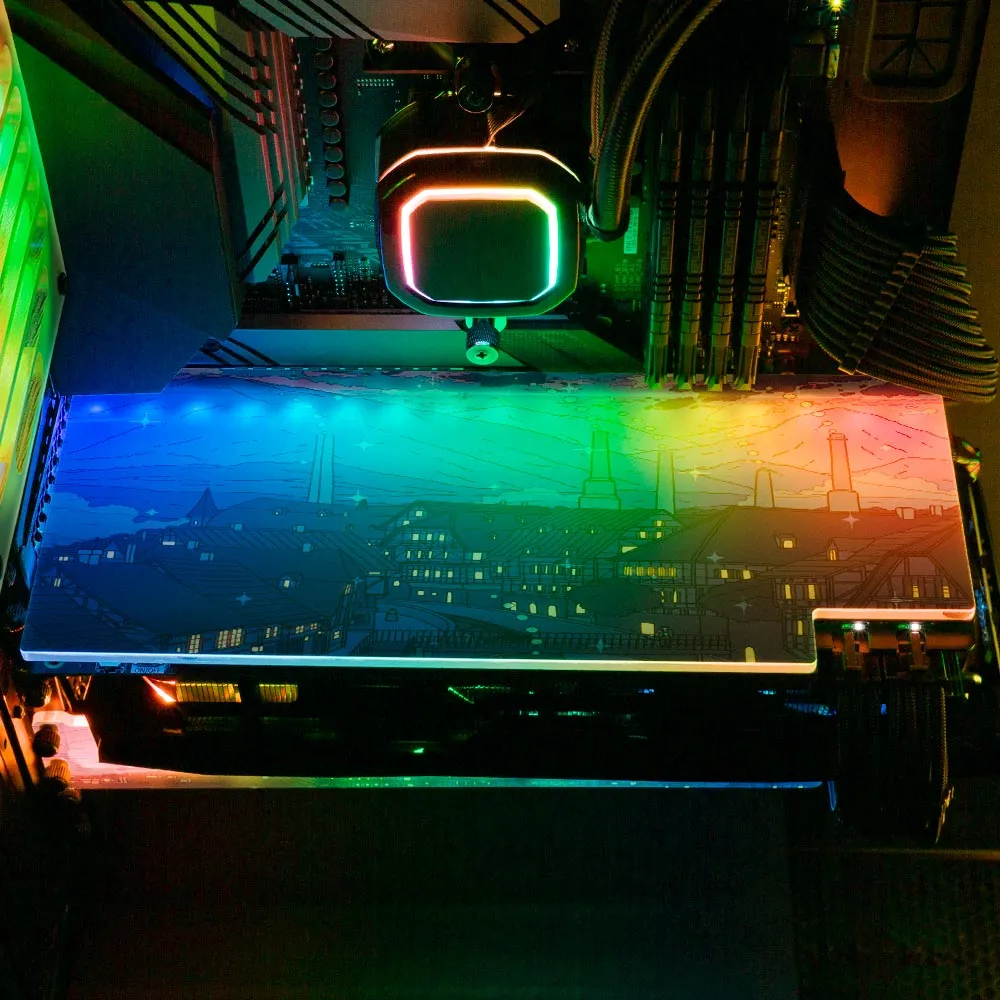 Castle Sophie RGB GPU Backplate