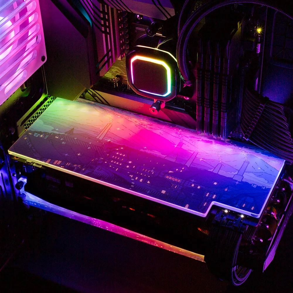 Castle Sophie RGB GPU Backplate