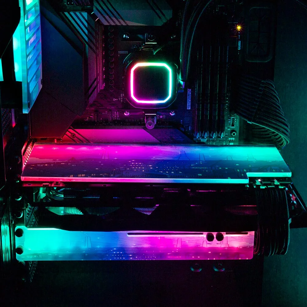 Castle Sophie RGB GPU Backplate