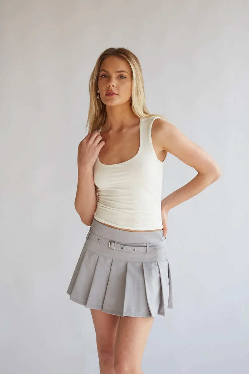 Charis Square Neck Crop Top