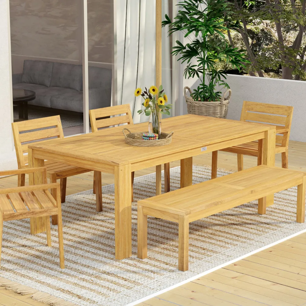 Charleston 63" 6-Piece Dining Set