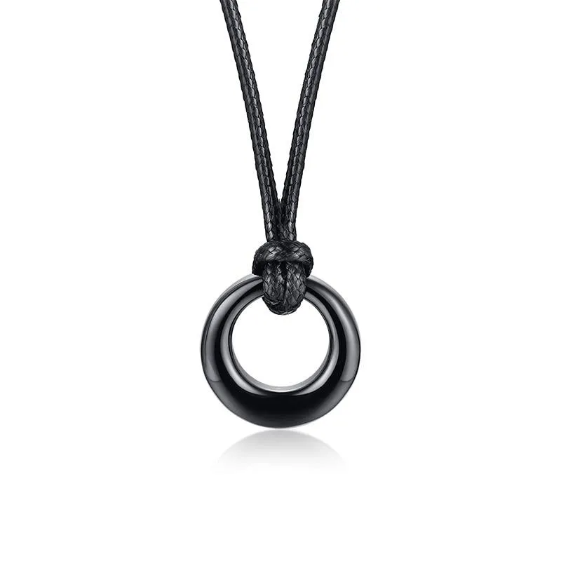 Circle Of Life Minimal Pendant Necklace