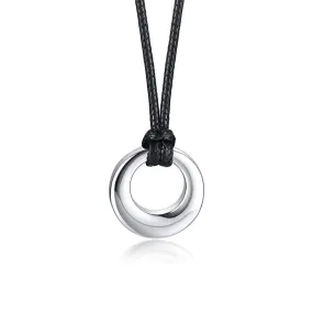 Circle Of Life Minimal Pendant Necklace