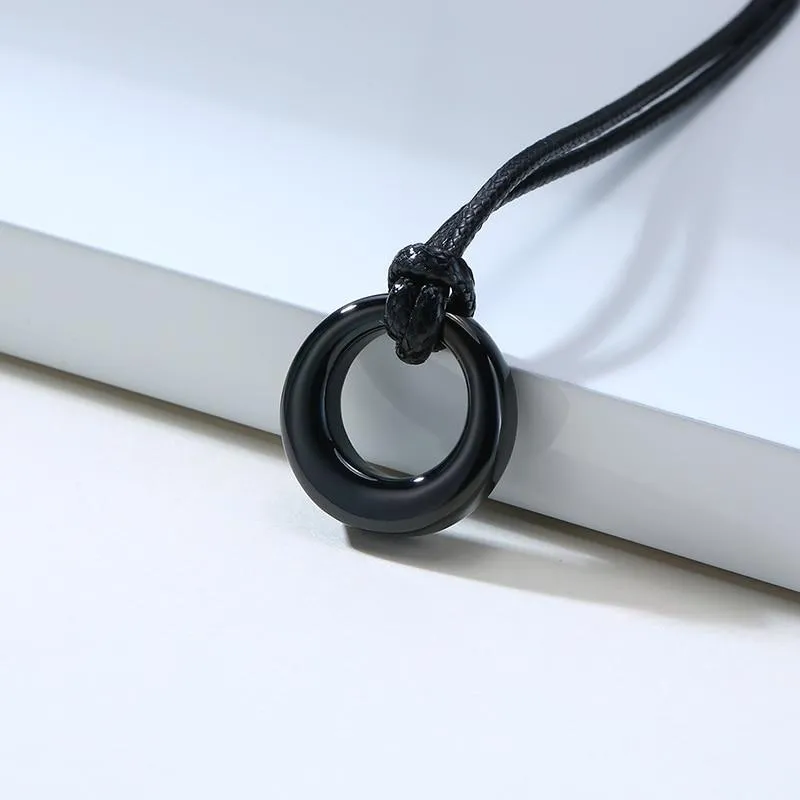 Circle Of Life Minimal Pendant Necklace