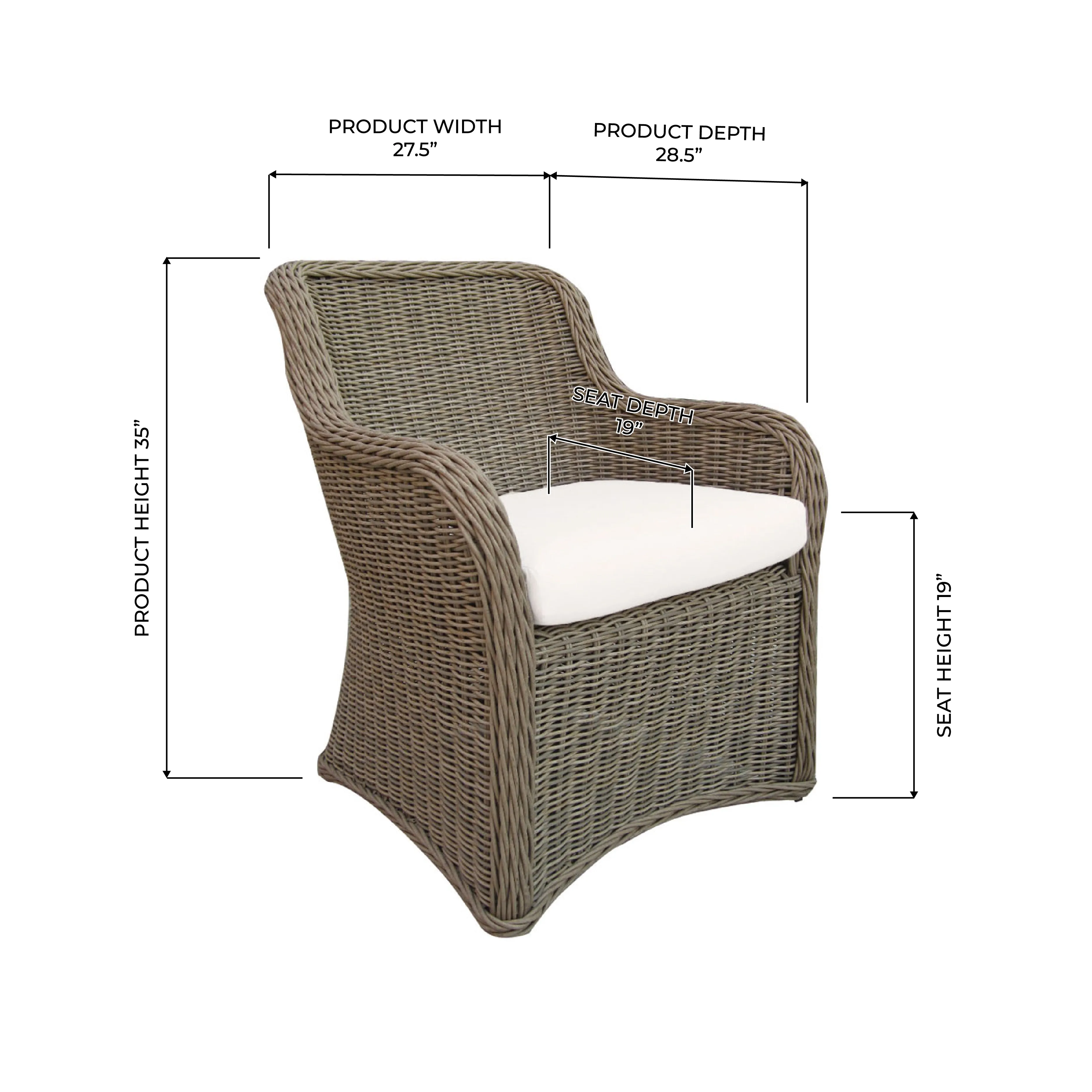 Coastal Arm Chair