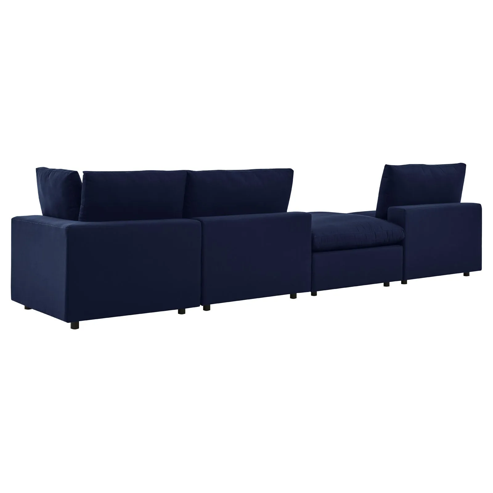 Commix 4-Piece Sunbrella® Outdoor Patio Sectional Sofa by Modway