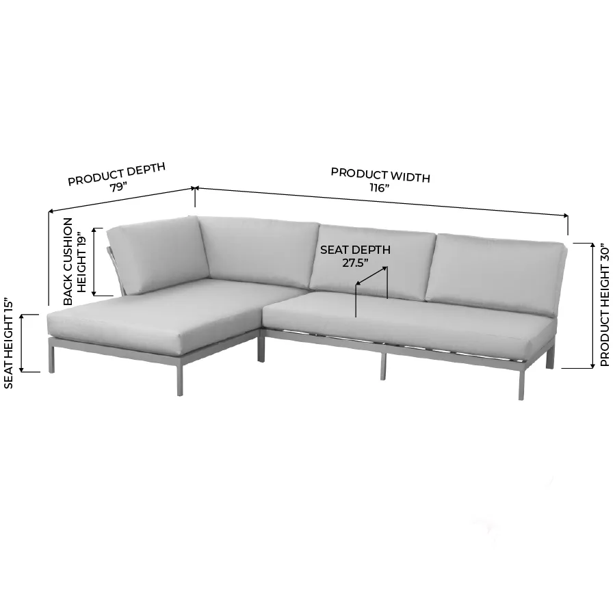 Contempo LAF Sectional