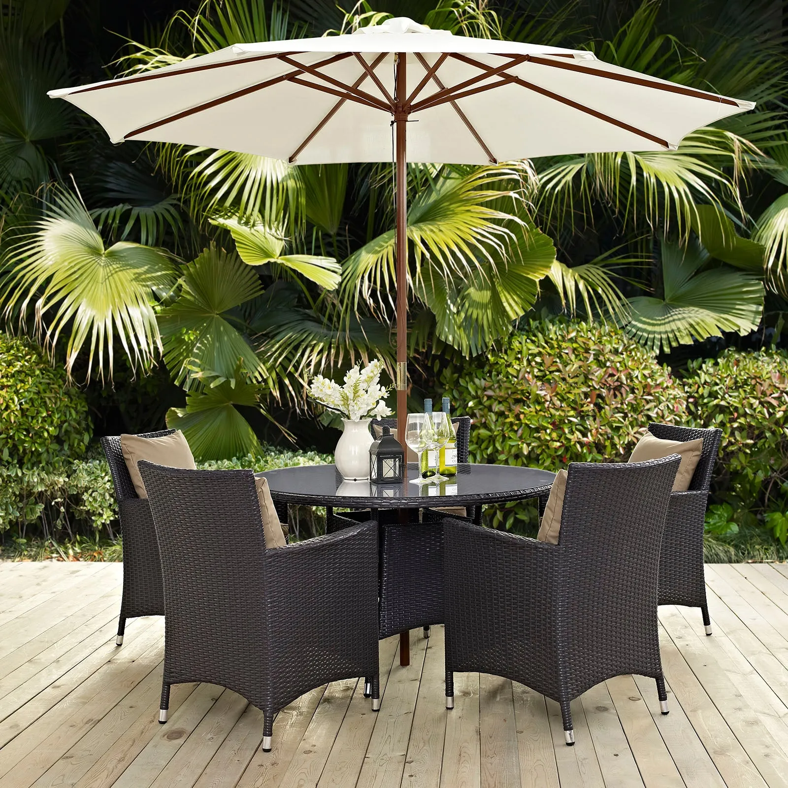 Convene 2 Piece Outdoor Patio Dining Set by Modway