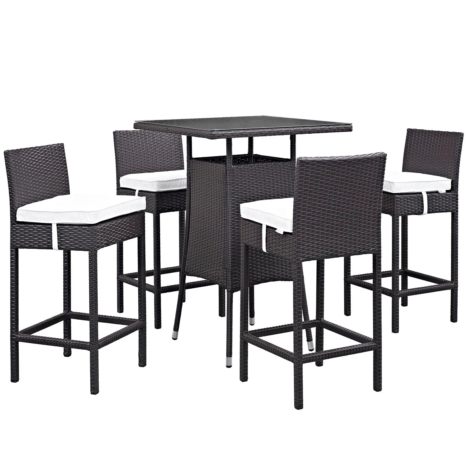 Convene 5 Piece Outdoor Patio Pub Set by Modway