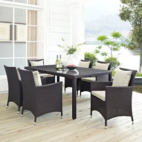 Convene 7 Piece Outdoor Patio Dining Set by Modway