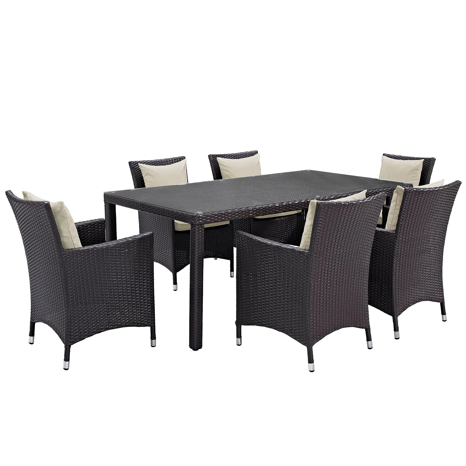 Convene 7 Piece Outdoor Patio Dining Set by Modway