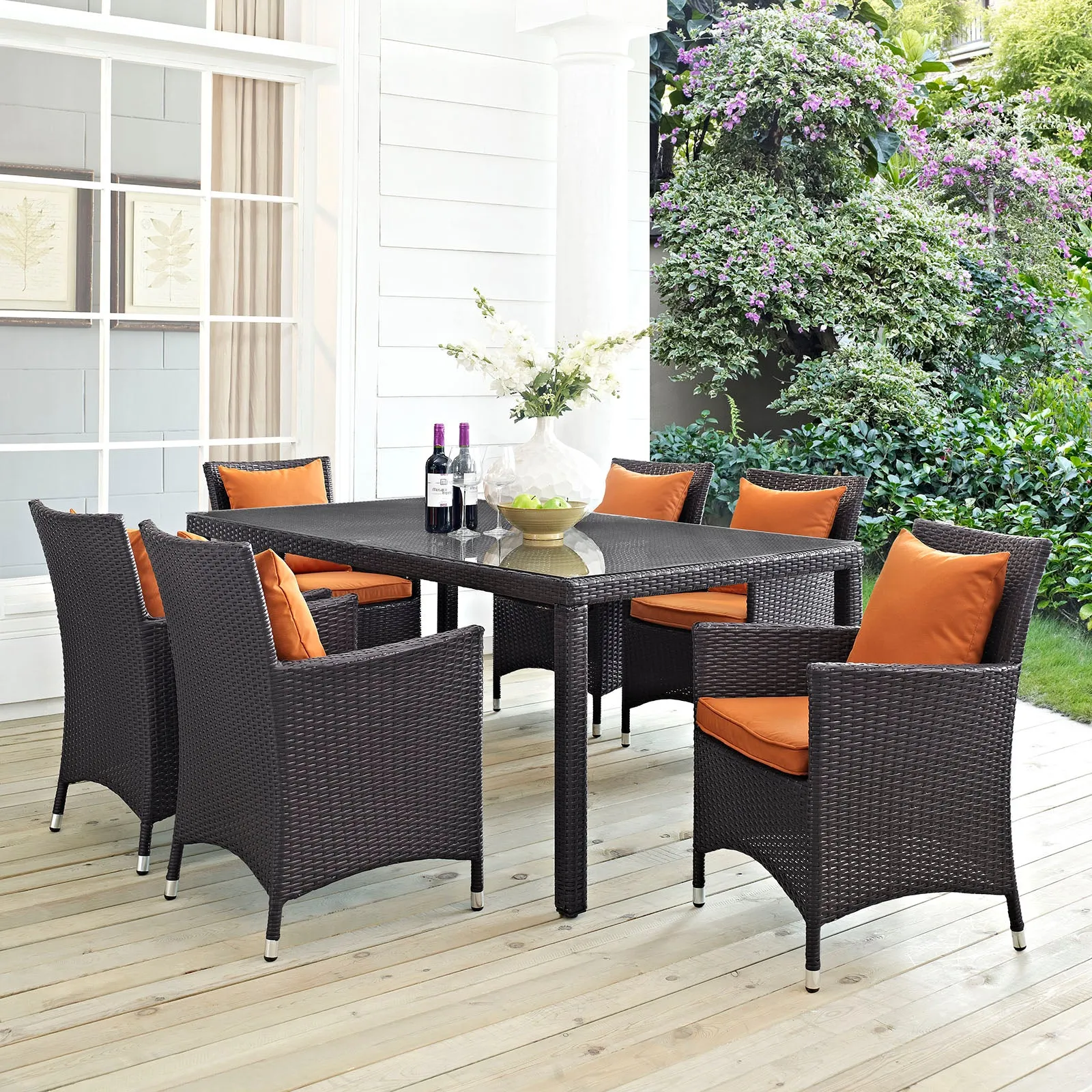 Convene 7 Piece Outdoor Patio Dining Set by Modway