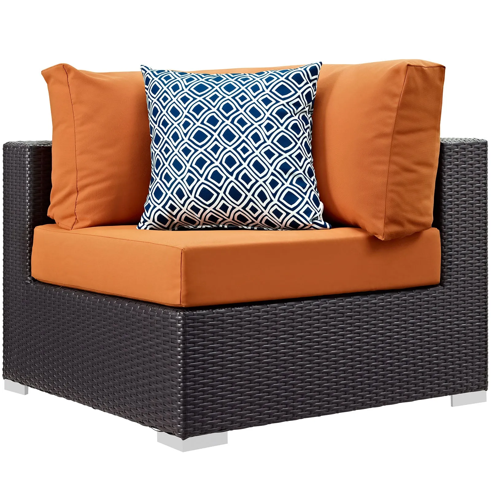 Convene 8 Piece Outdoor Patio Sectional Set by Modway