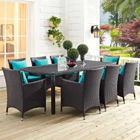 Convene 82" Outdoor Patio Dining Table by Modway