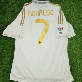 Cristiano Ronaldo Real Madrid 2011 2012 Home Jersey Shirt Camiseta L SKU# V13659