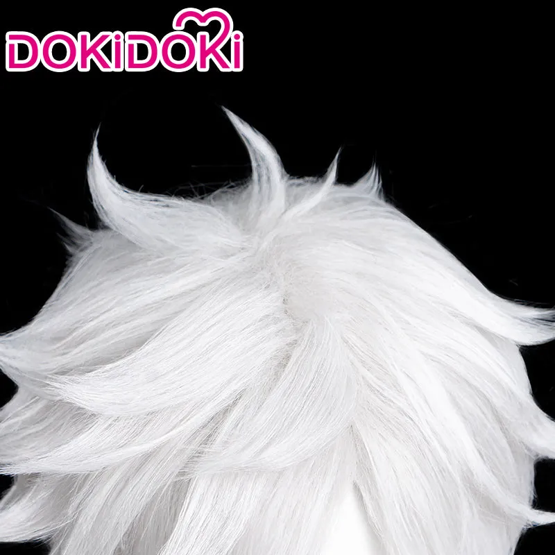 DokiDoki Manga Witch Hat Atelier Cosplay Qifrey Cosplay Wig Short White